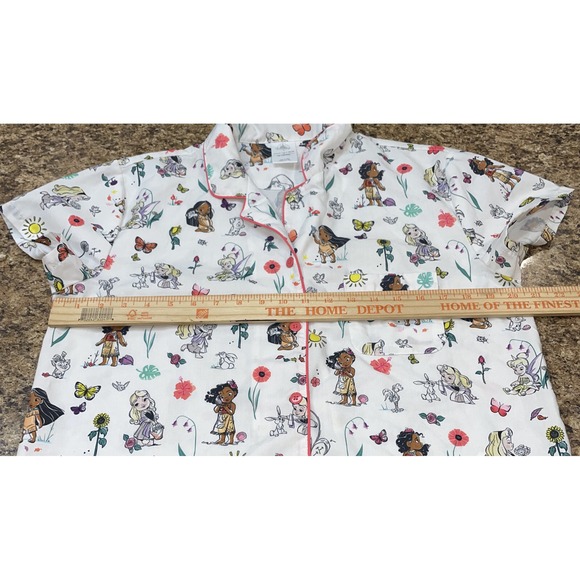 DISNEY STORE ANIMATORS COLLECTION DISNEY PRINCESS PAJAMA PJ SET FOR WOMEN SZ SM - Picture 6 of 16